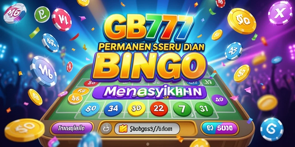 Tampilan gameplay seru di GB777, penuh keseruan Bingo.