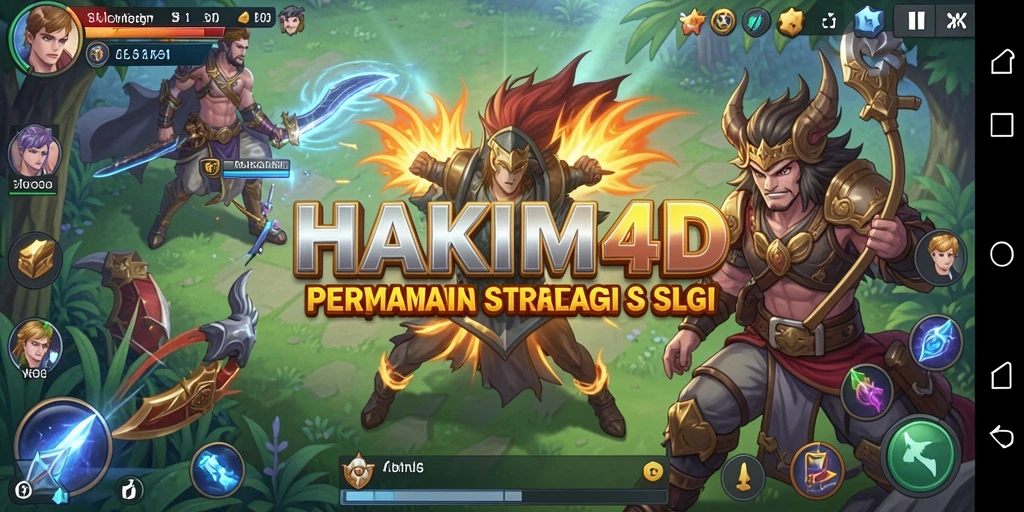 Screenshot HAKIM4D menampilkan gameplay yang dinamis dan strategis.