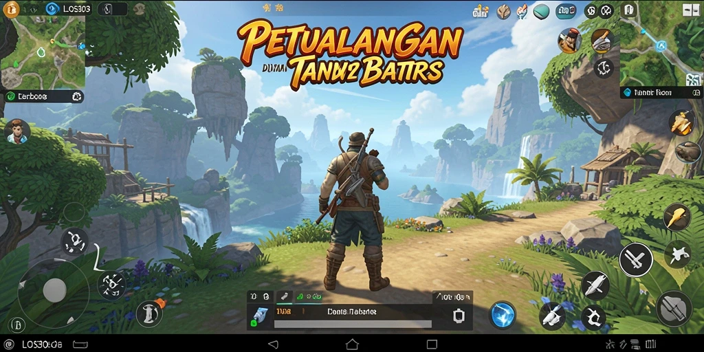 Gameplay LOS303 menampilkan eksplorasi dunia yang luas dan interaktif.