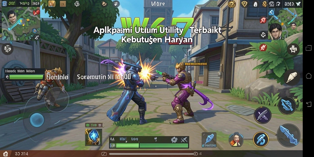 Screenshot utama W67 menampilkan fitur aplikasi Utility yang intuitif.